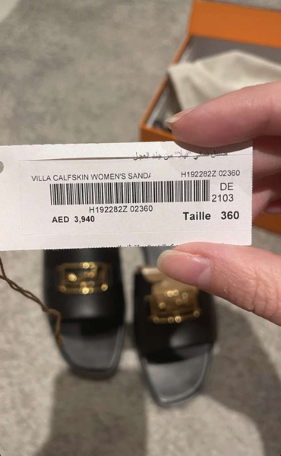 Hermès topánky (EU 36)