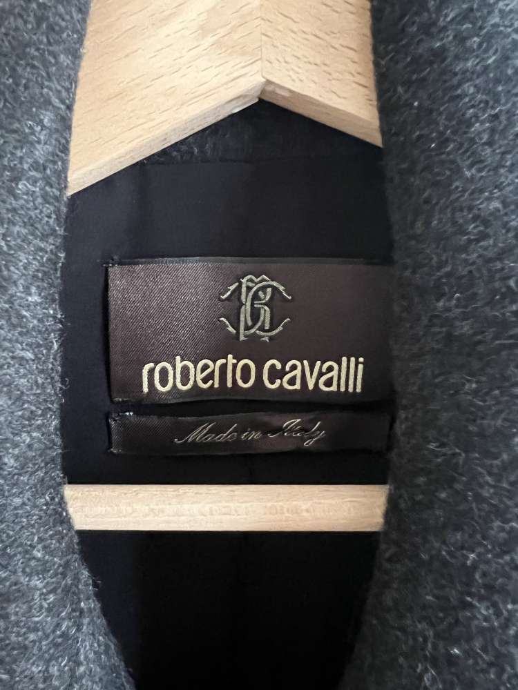 Roberto Cavalli sivý kabát