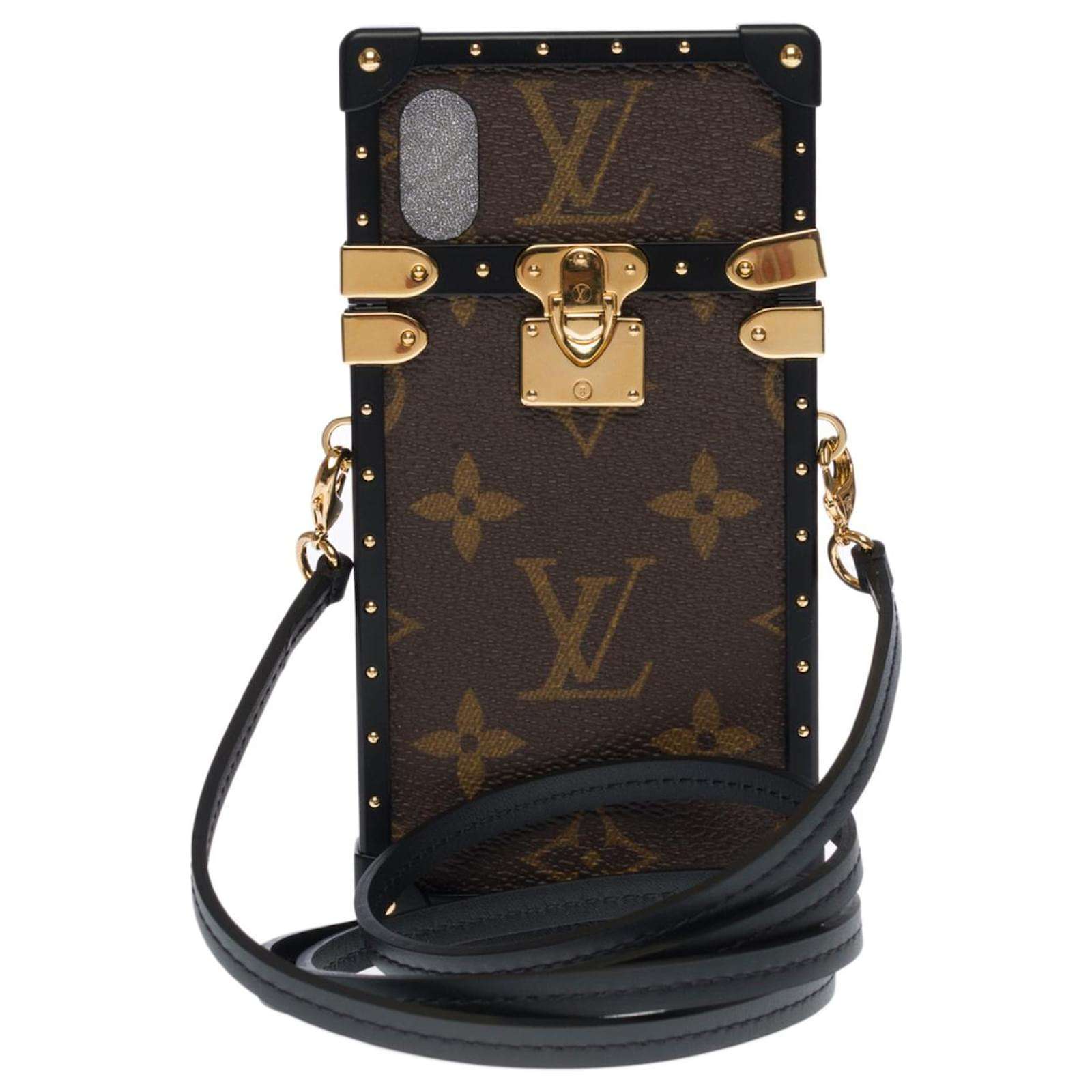 Louis Vuitton kryt/púzdro, na IPhone X s monogramom