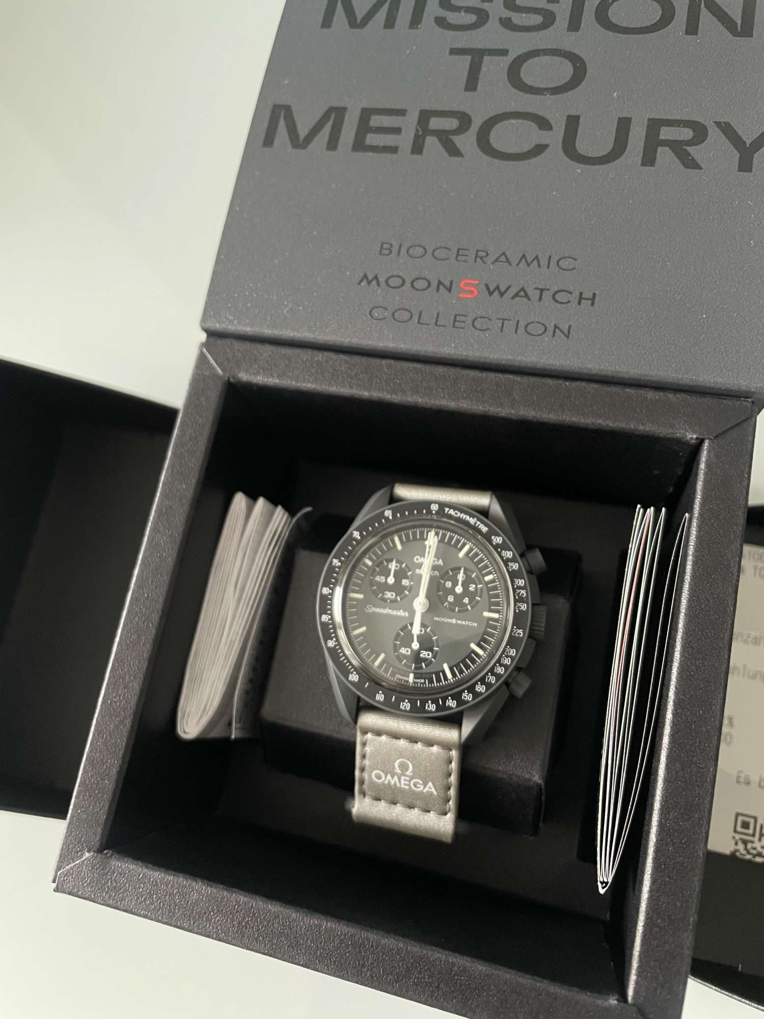 Moonswatch hodinky Mercury