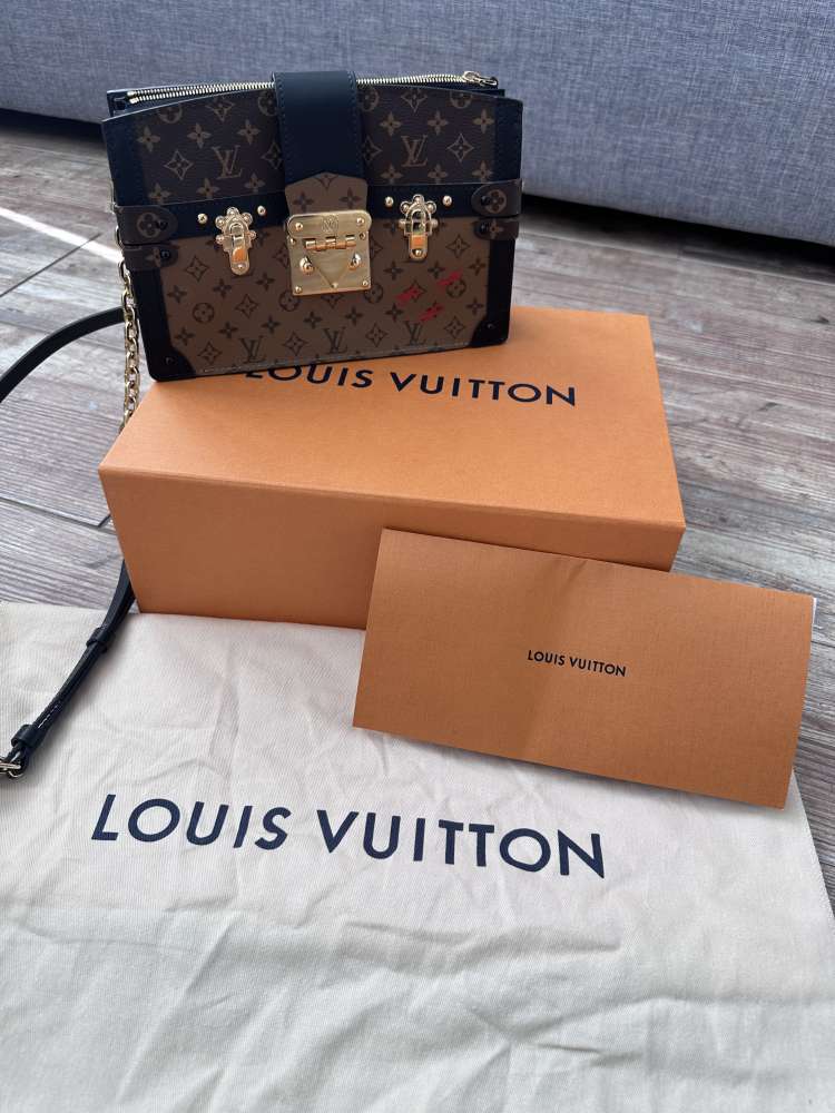 Louis Vuitton Trunk Clutch Reverse Monogram Canvas Limited Edition