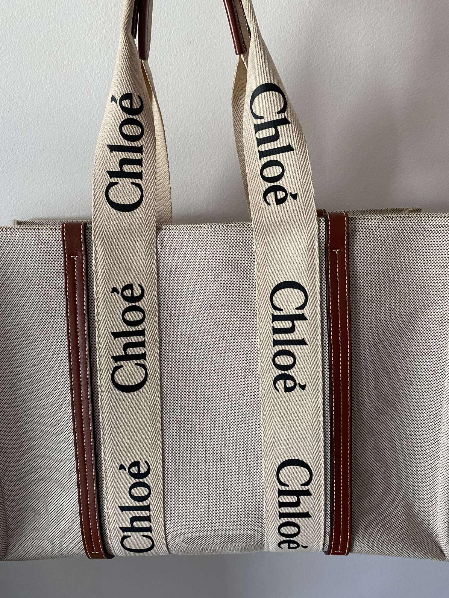 Chloé woody tote bag
