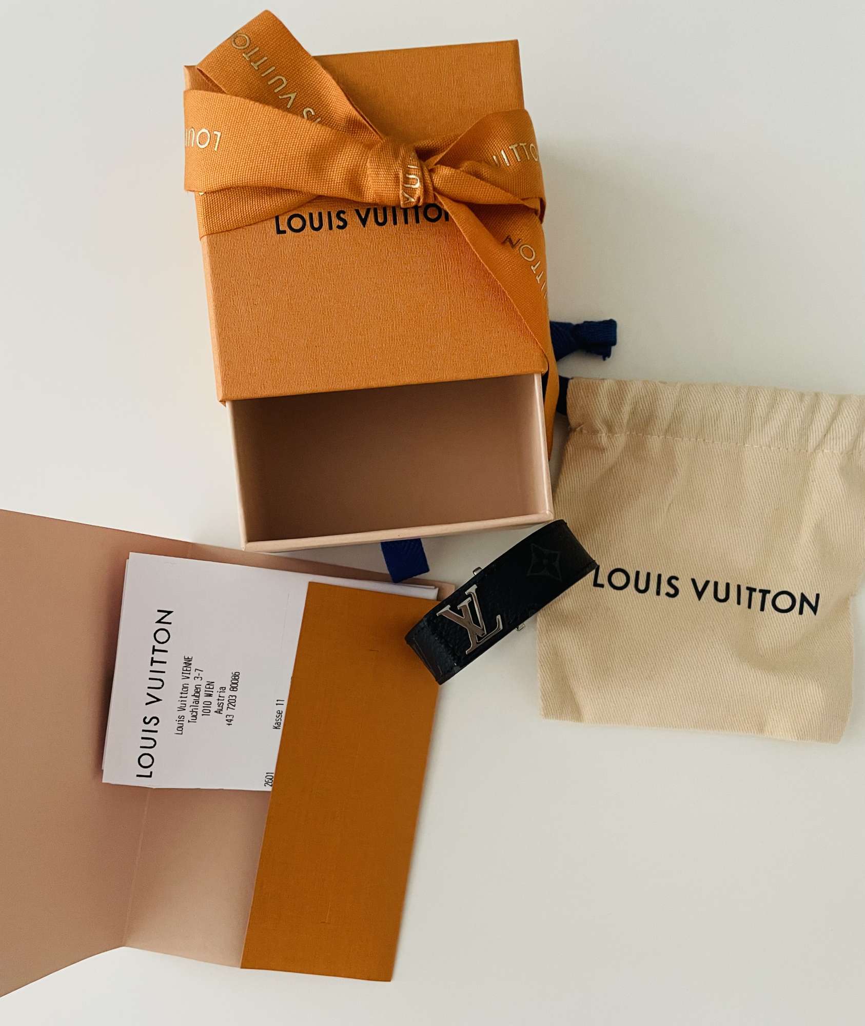 Louis Vuitton pansky slim naramok velkost 19