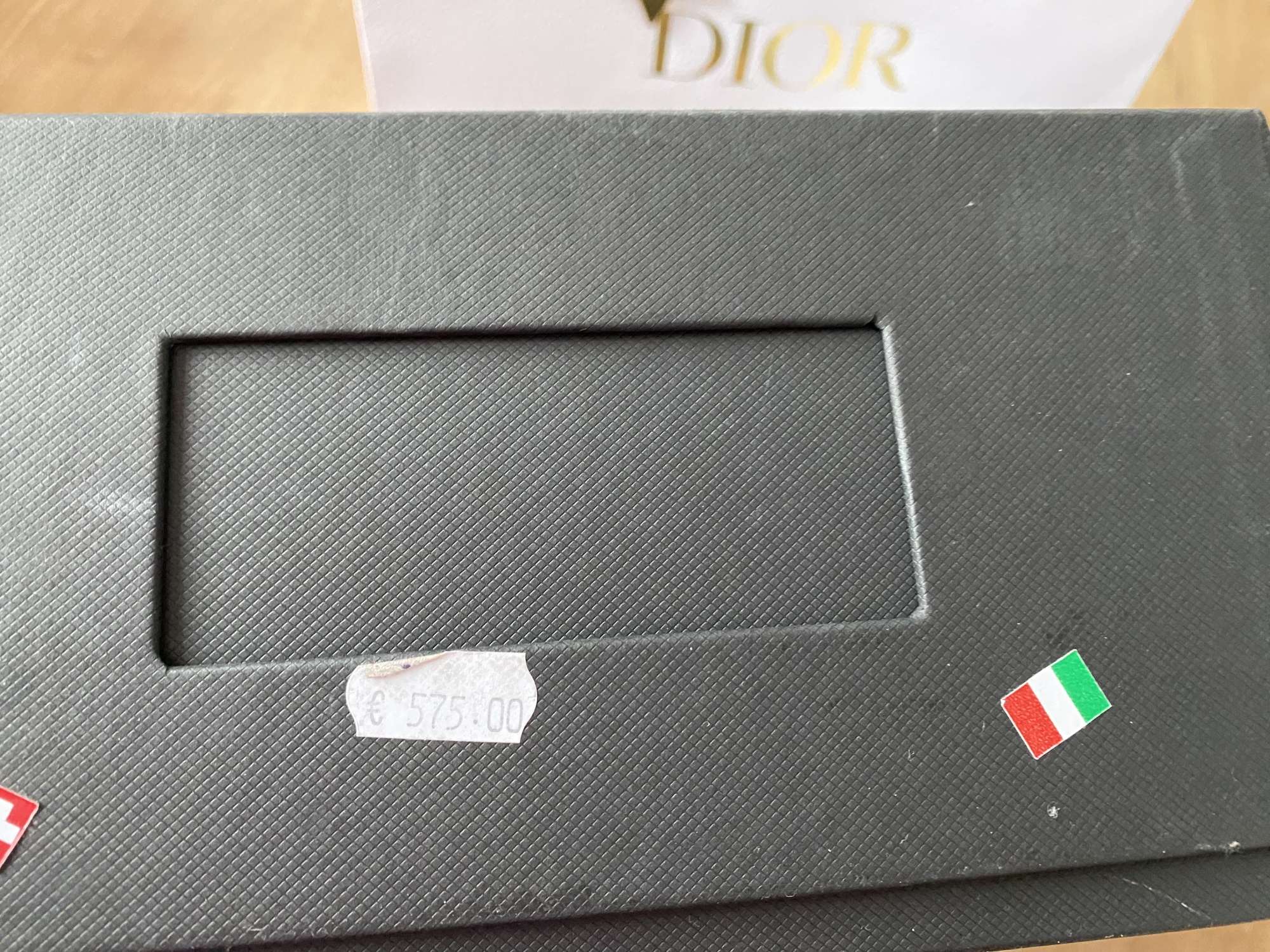 Dior kotníčkové kožené boty