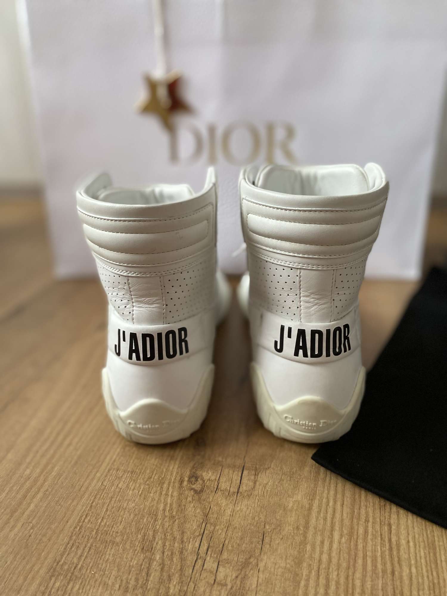 Dior kotníčkové kožené boty