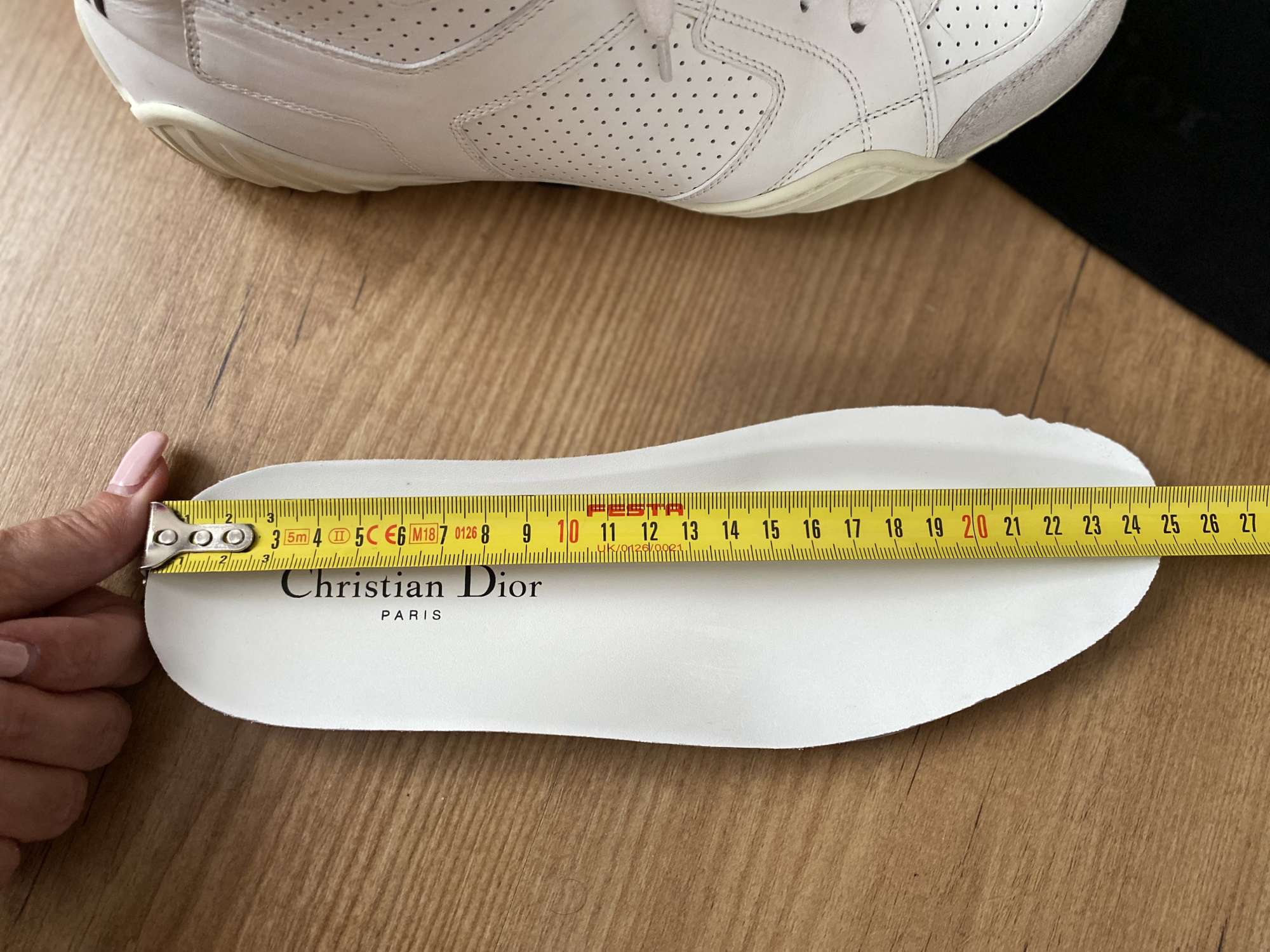 Dior kotníčkové kožené boty