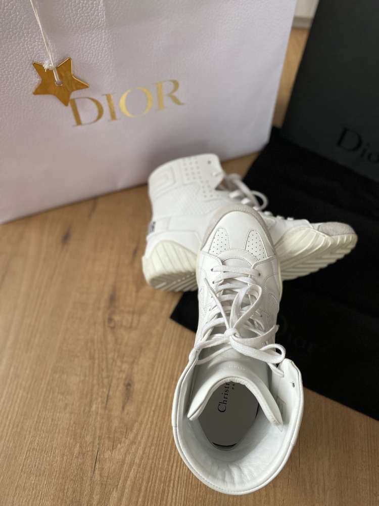 Dior kotníčkové kožené boty