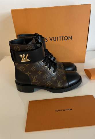Louis Vuitton Ranger Wonderland Shearling Boots