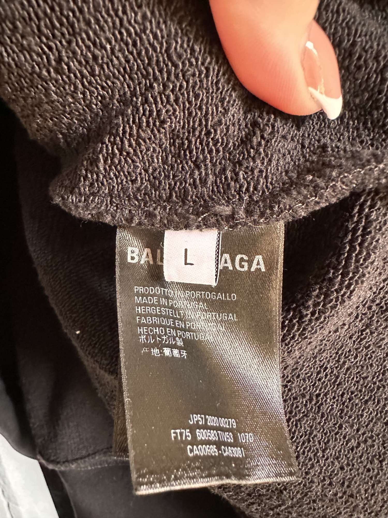 Balenciaga mikina oversize