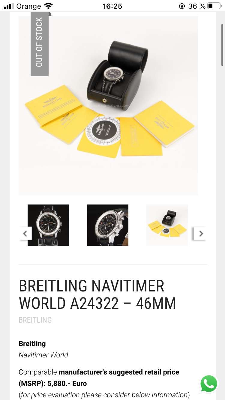 Breitling Navitimer hodinky panske silver Chronograph 46