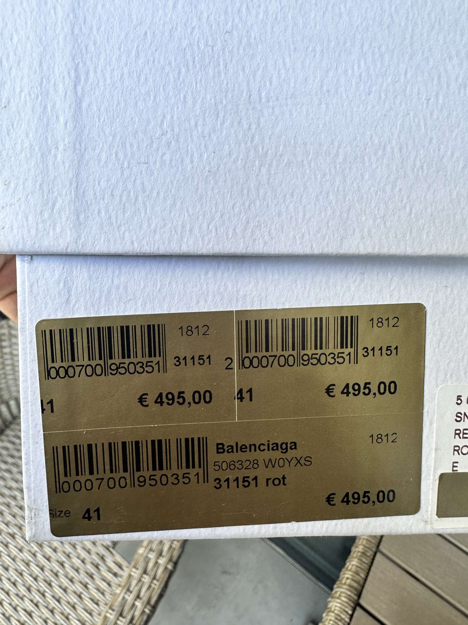 Balenciaga tenisky