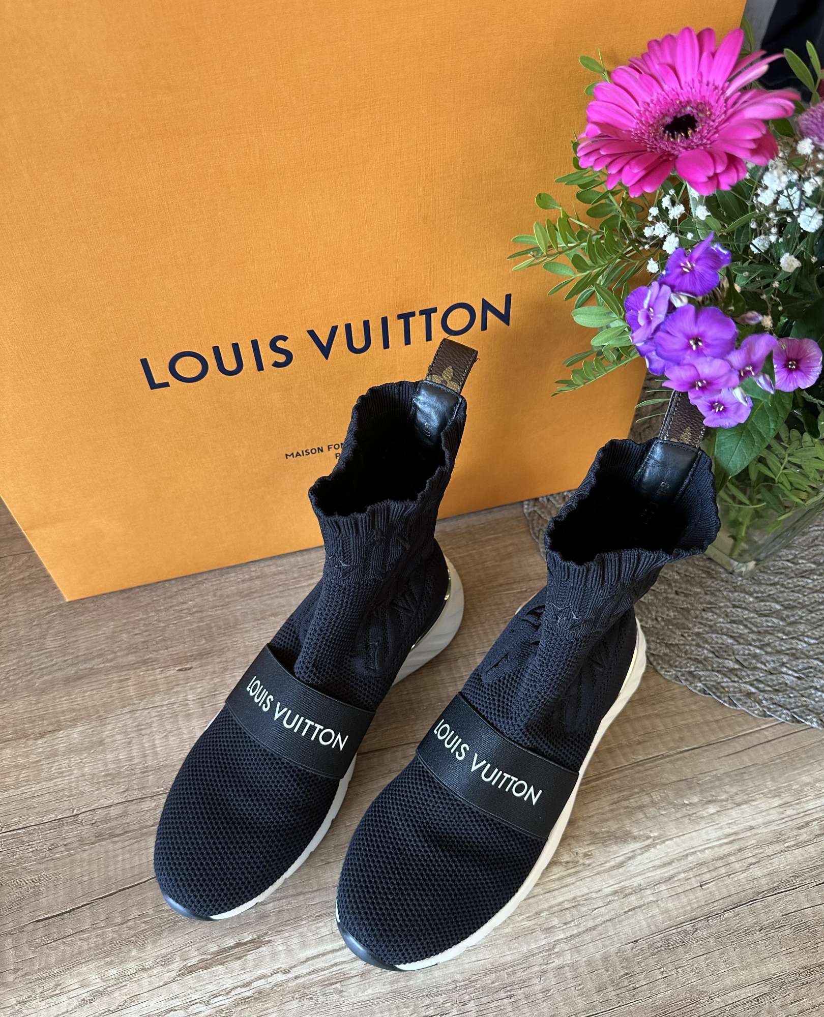Louis Vuitton ponožkové pohodlné boty