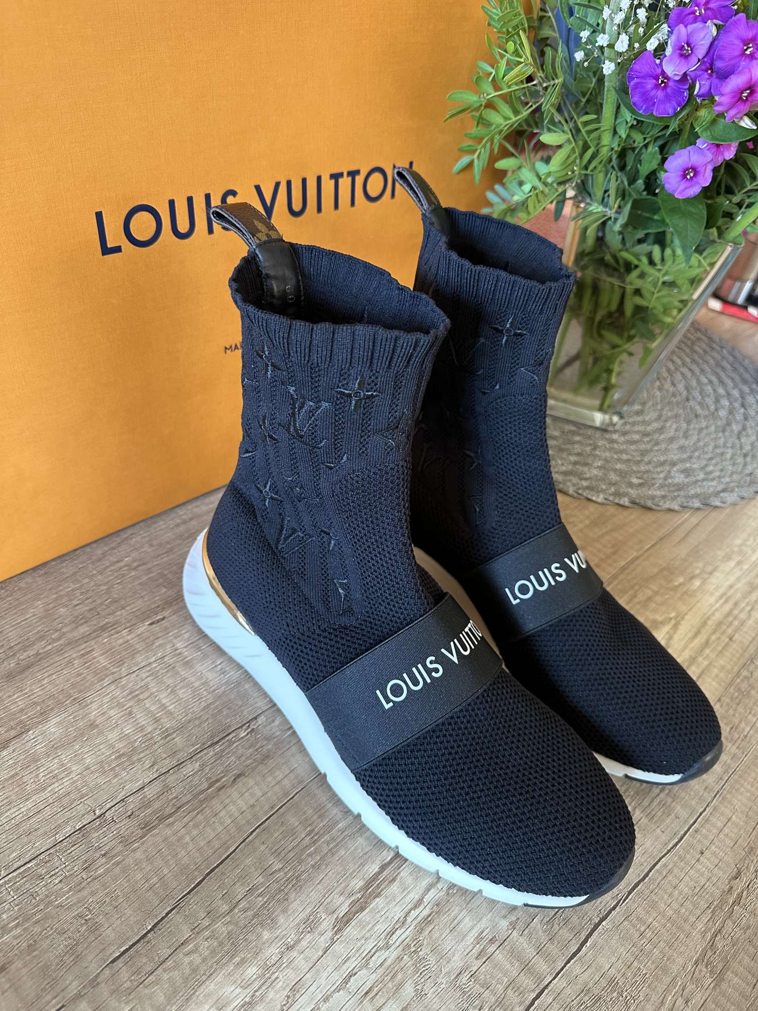 Louis Vuitton ponožkové pohodlné boty