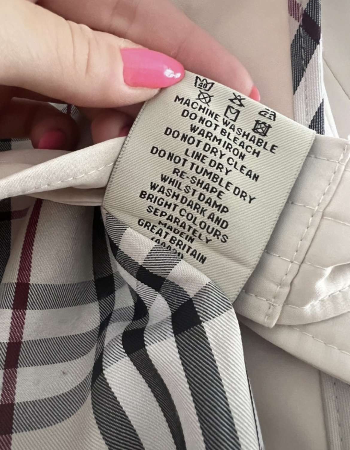 Burberry London kabát