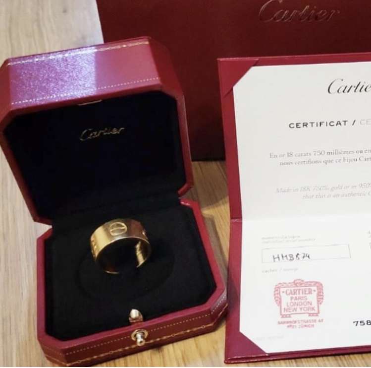 Cartier Love prsten