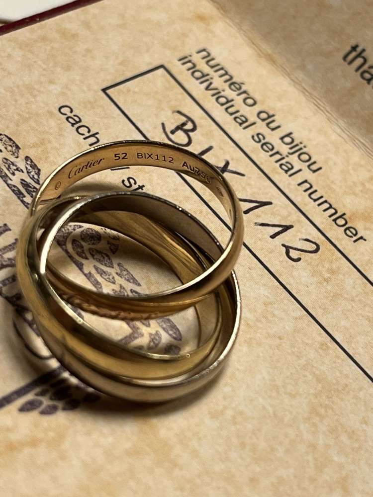 Cartier Trinity prsteň