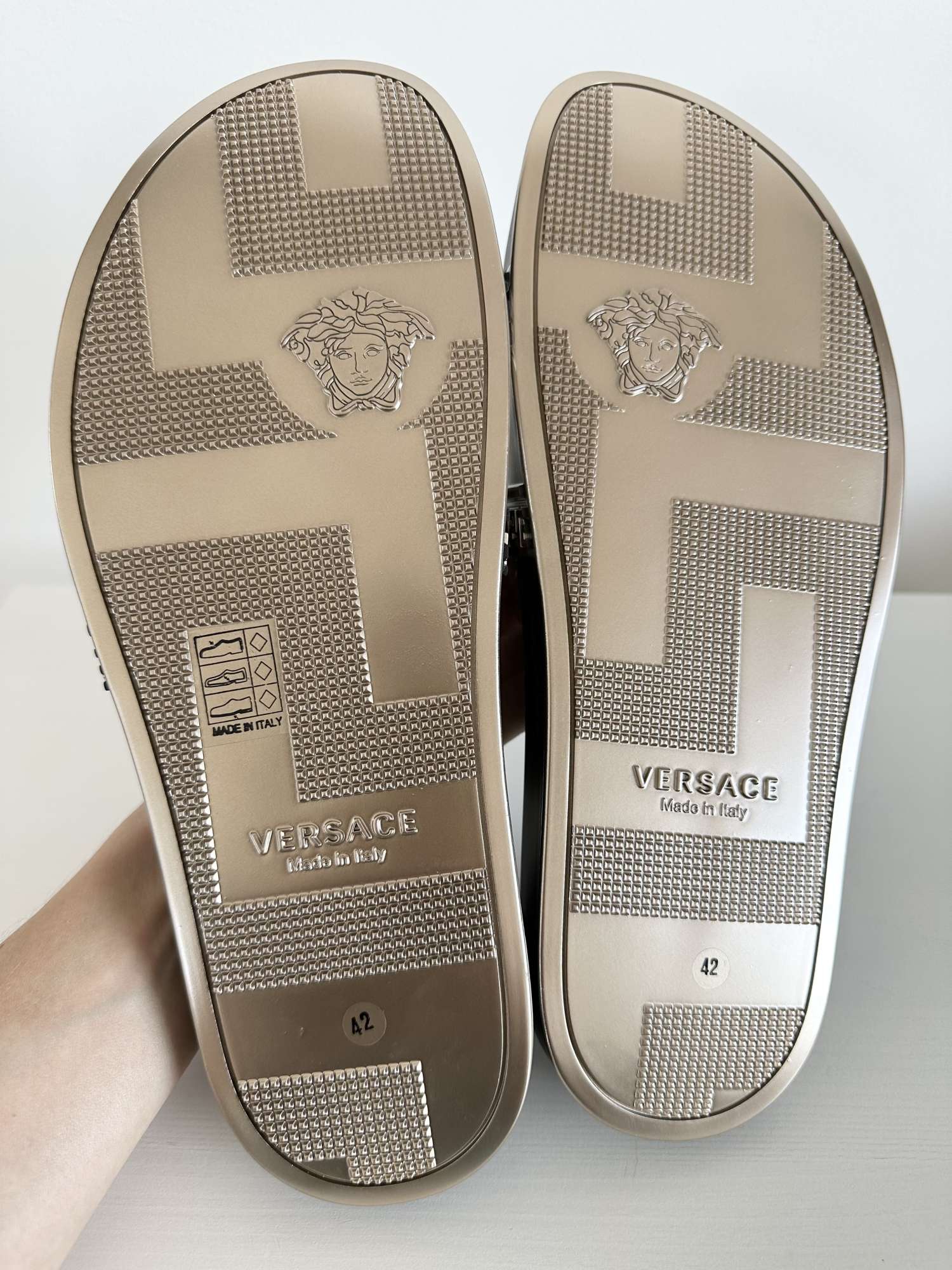 Versace slapky ciabatta