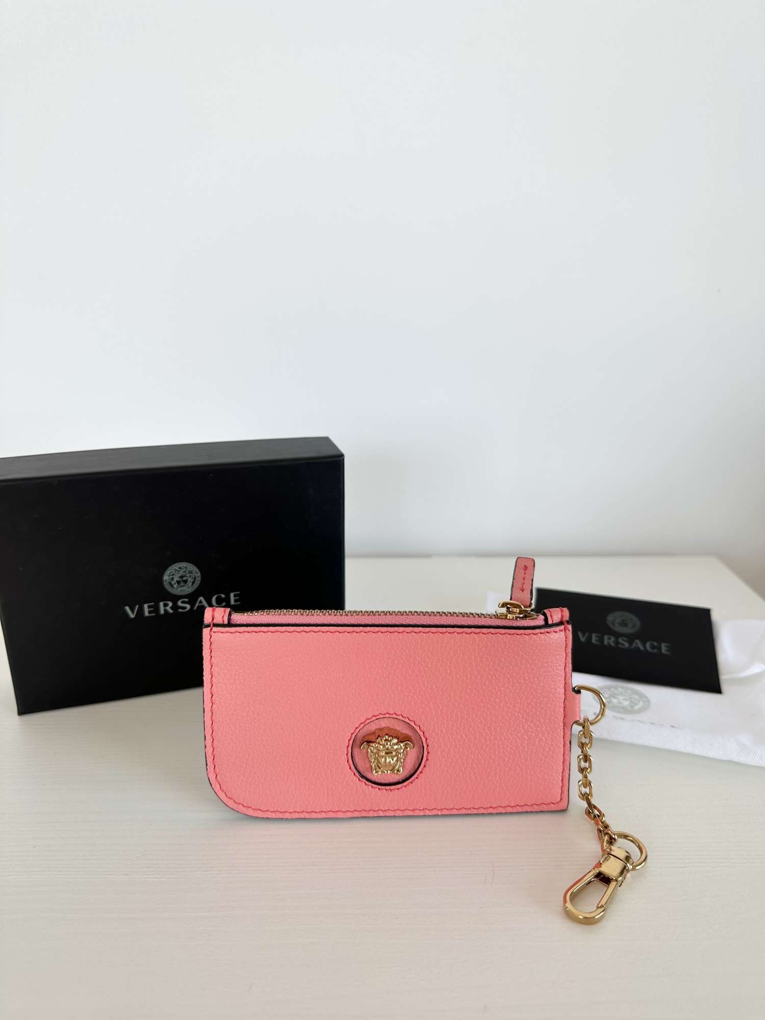 Versace lososovy cardholder