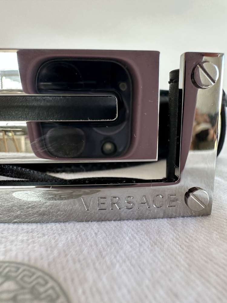 Versace cierny opasok