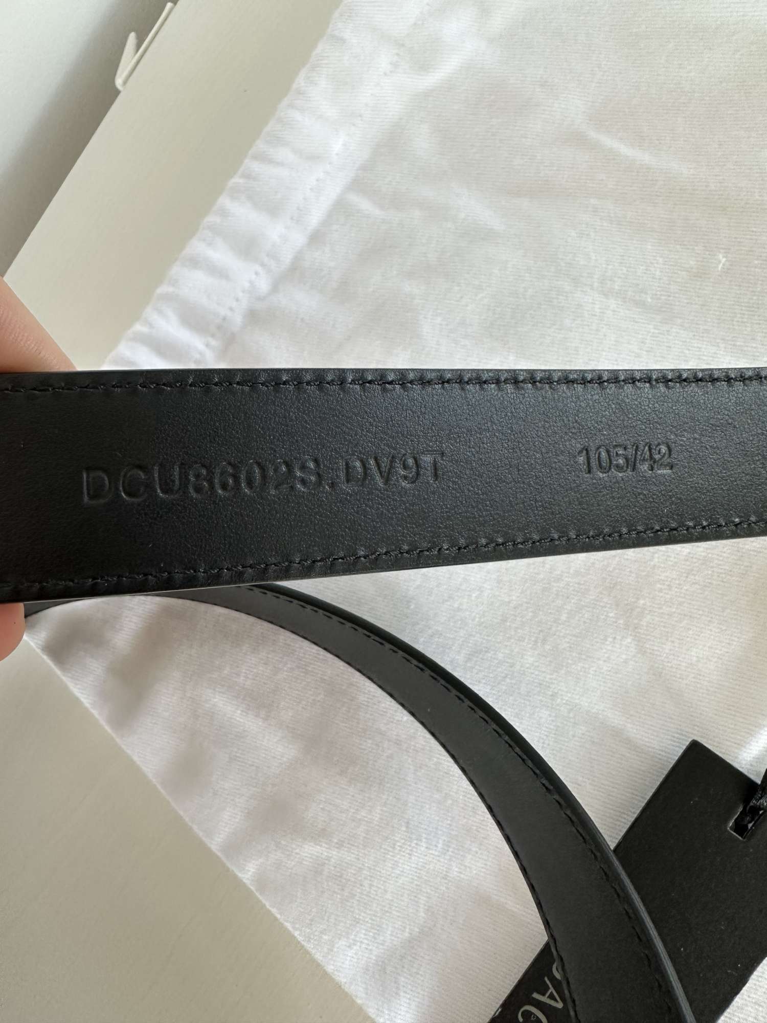 Versace cierny opasok