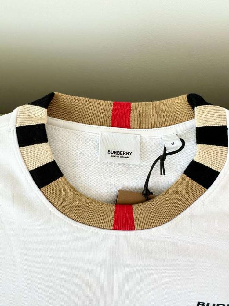 Burberry icon stripe pulover