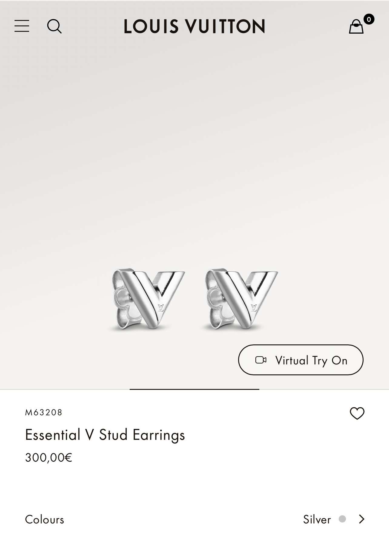 Louis Vuitton náušnice