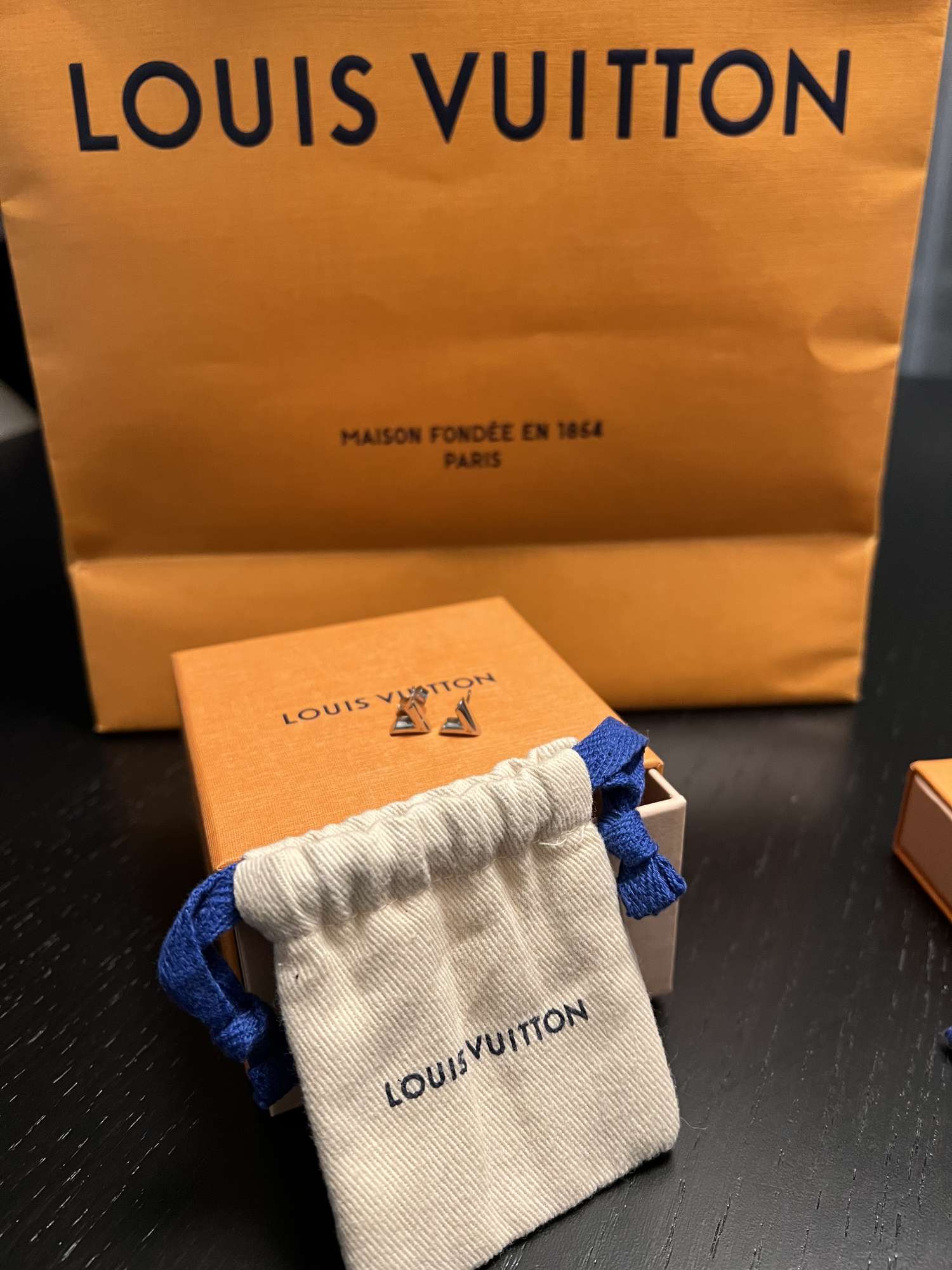 Louis Vuitton náušnice