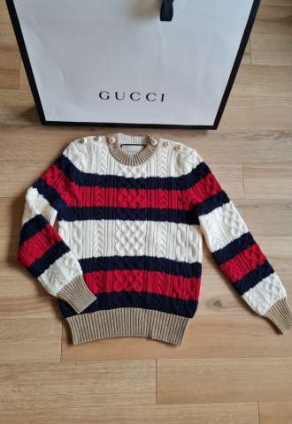 https://www.vipluxury.sk/Gucci copánkový svetr XS