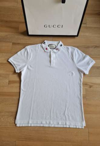 https://www.vipluxury.sk/Gucci Embroidered Cotton Polo shirt M