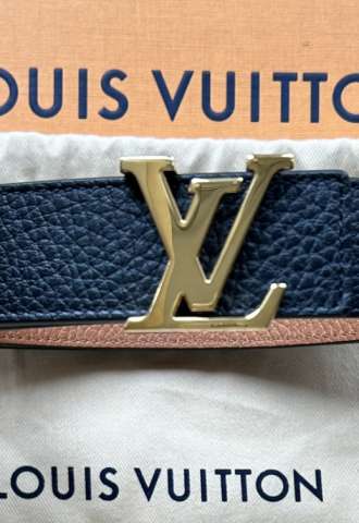 https://www.vipluxury.sk/Louis Vuitton Initiales new belt  leather 3 cm / 90 cm