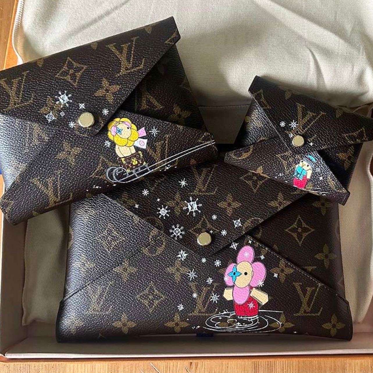 Louis Vuitton vianočna kirigami