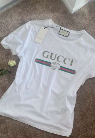 https://www.vipluxury.sk/Gucci logo tričko