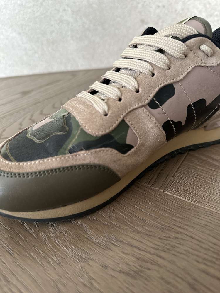 Valentino camouflage print sneakers