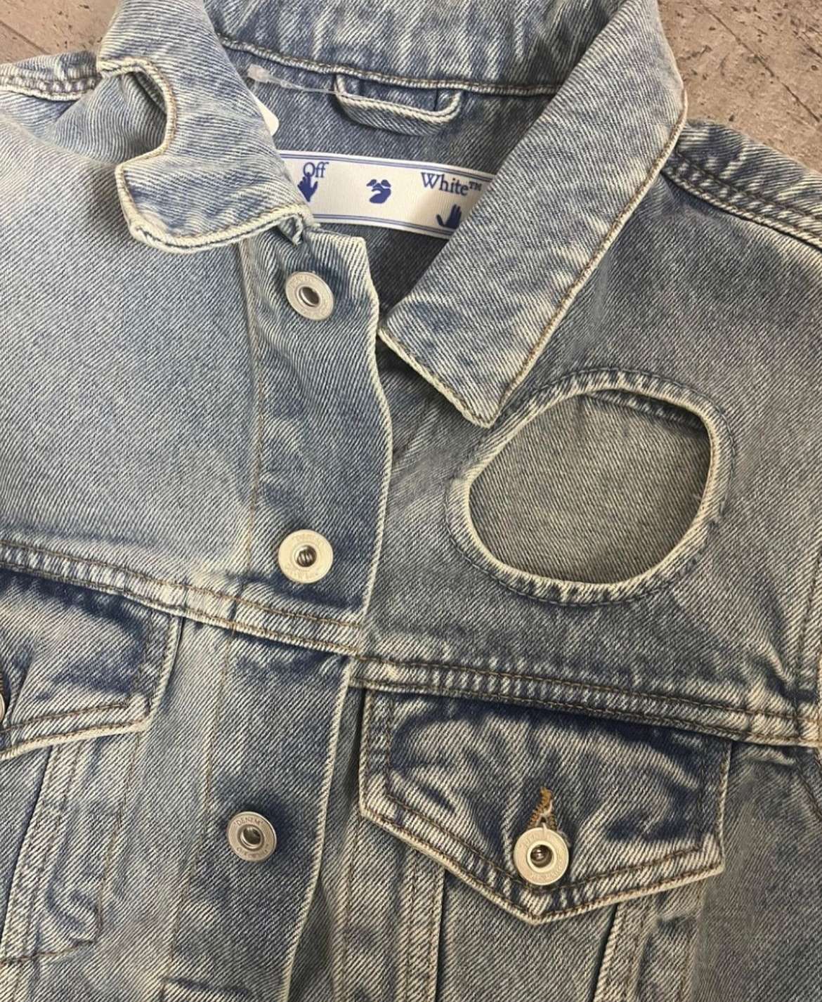 Off-white riflova bunda