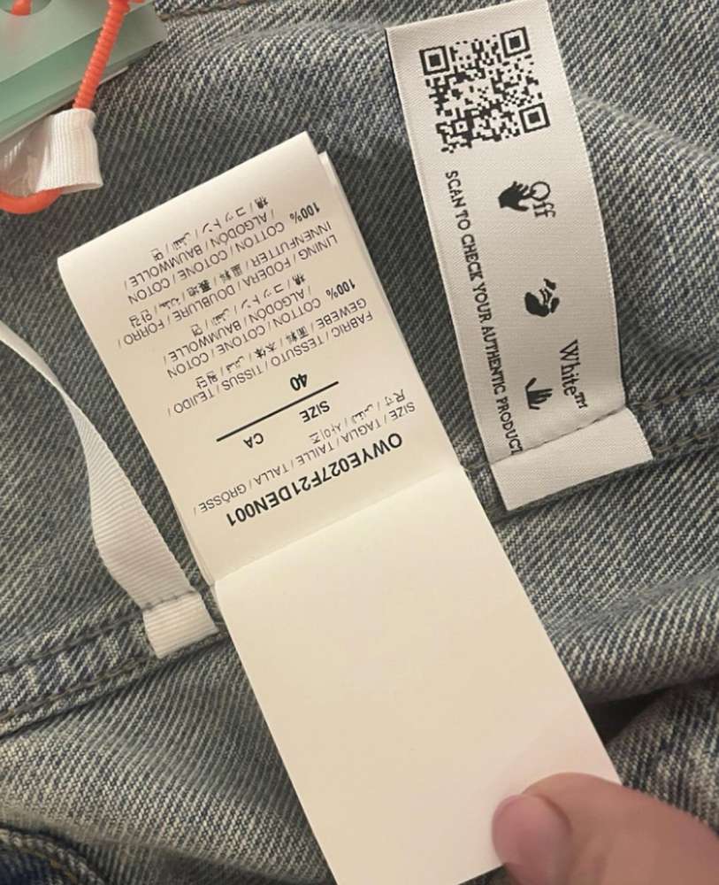 Off-white riflova bunda