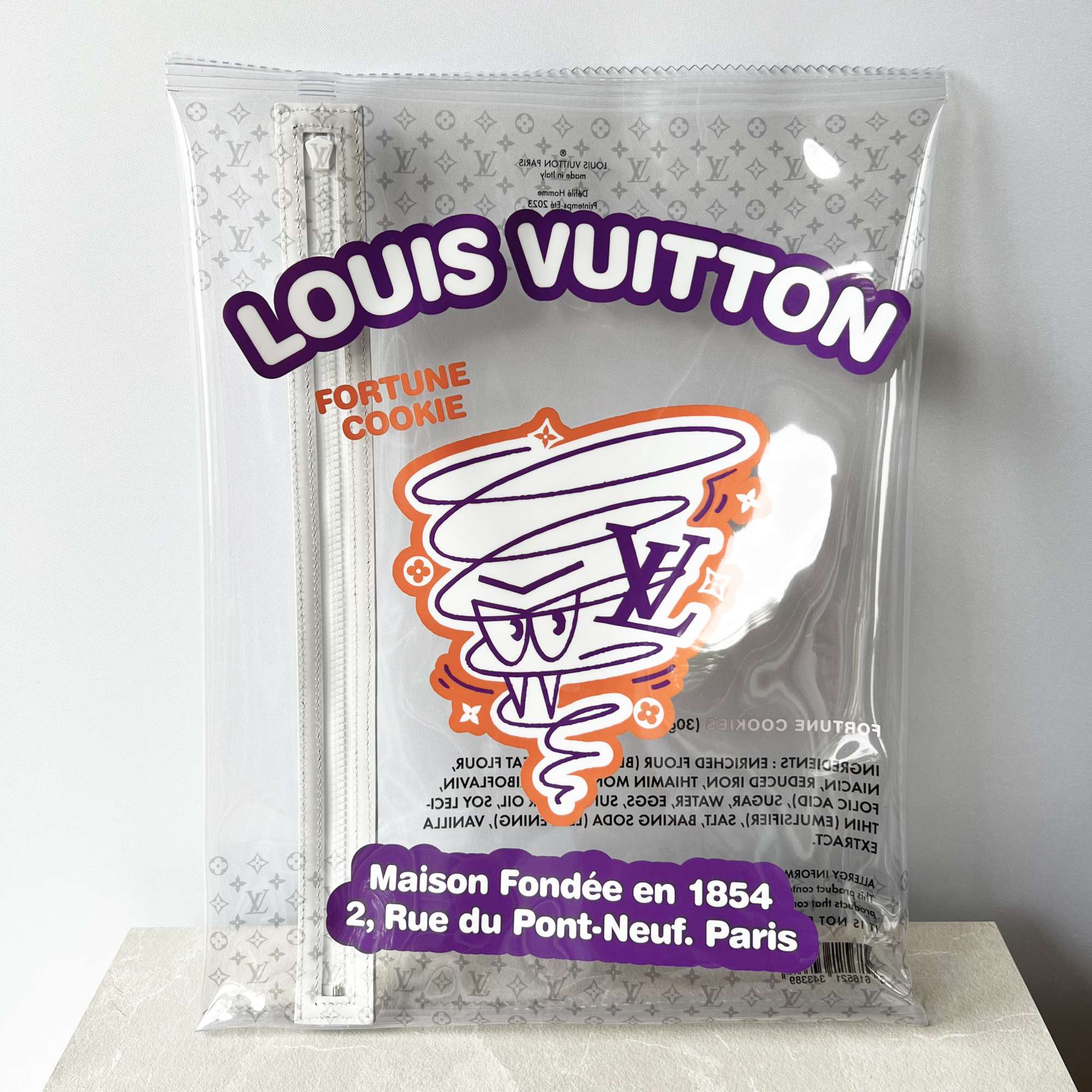 Louis Vuitton 2v1 Cookie kožená taška v komplet balení