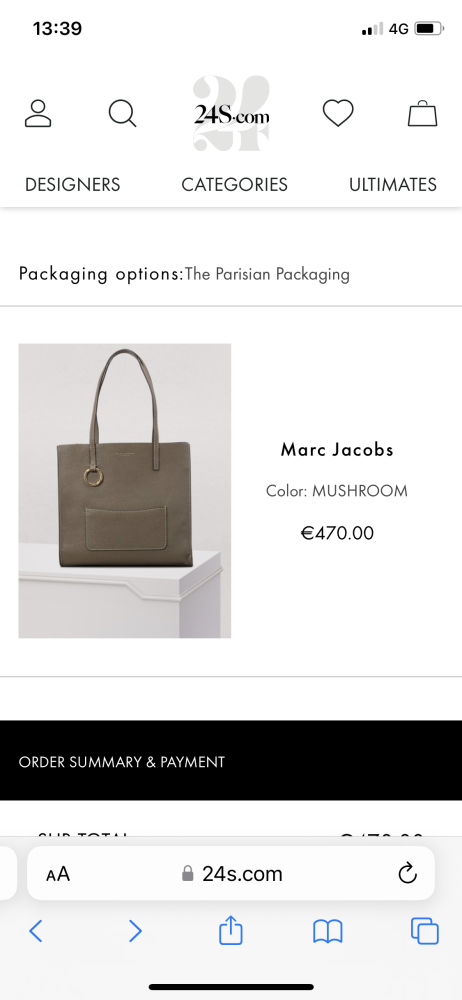 Marc Jacobs shopper kabelka