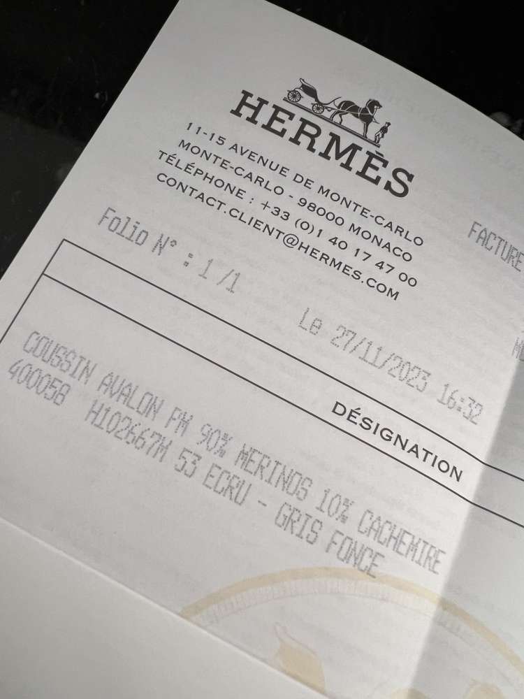 Hermes Avalon  vankúš