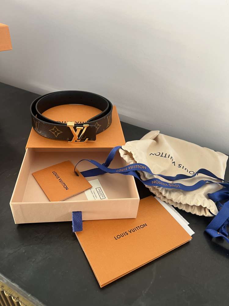 Louis Vuitton obojstranný opasok unisex