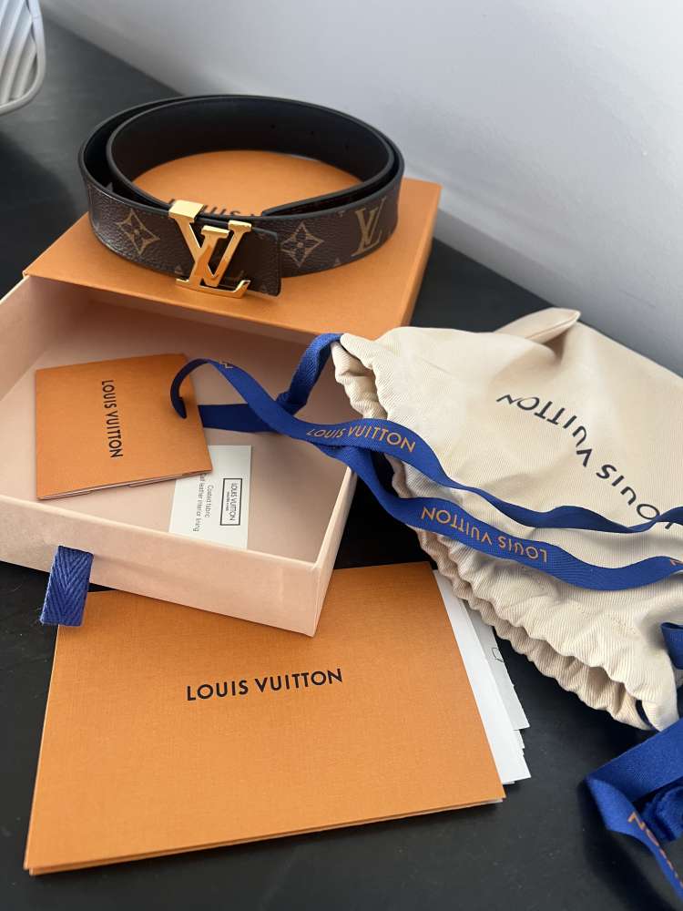 Louis Vuitton obojstranný opasok unisex