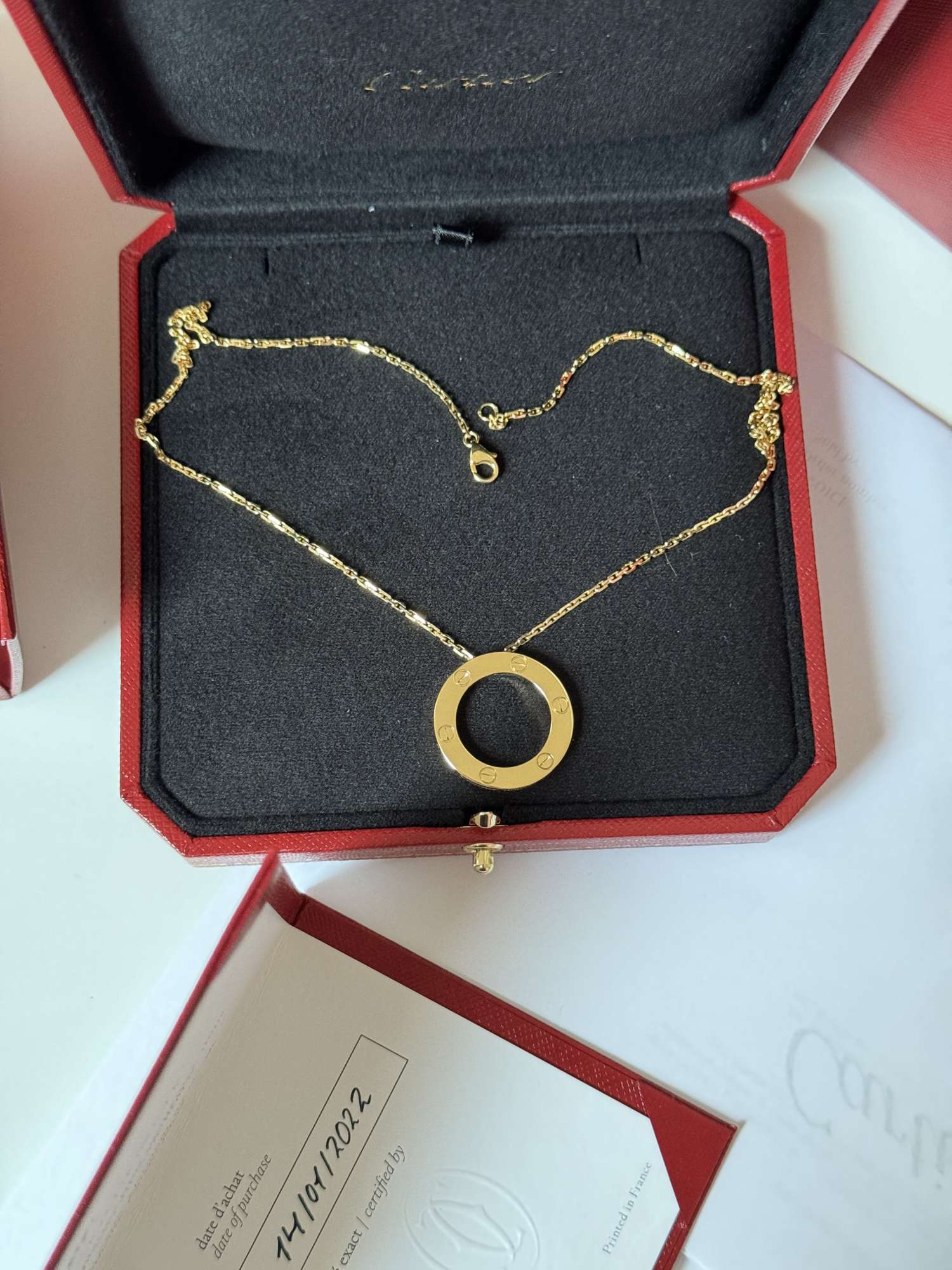 Cartier Love náhrdelník