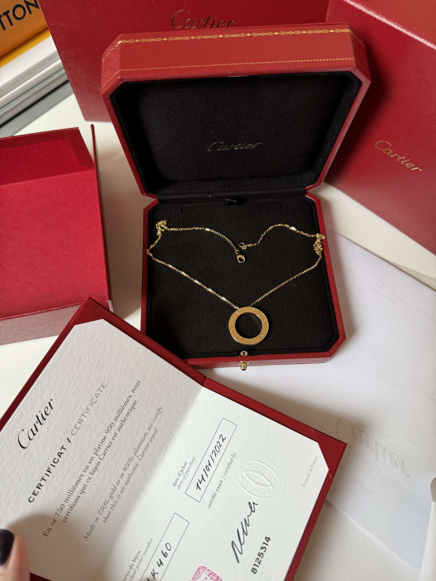 Cartier Love náhrdelník