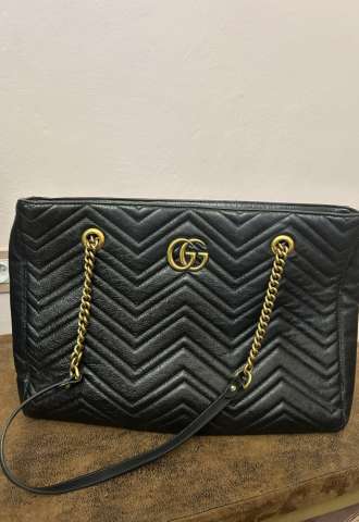 https://www.vipluxury.sk/Gucci GG Marmont Chain Leather Tote Bag