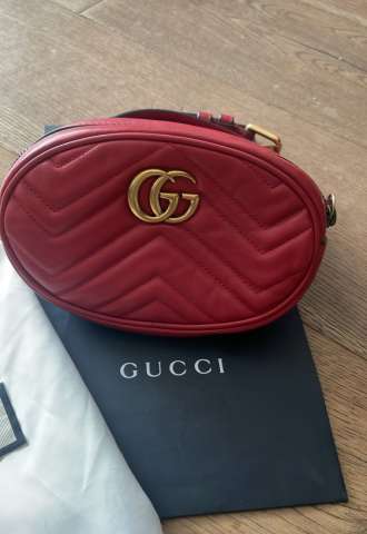 https://www.vipluxury.sk/Gucci Quilted Leather Marmont Waist Belt size 85 Bag 18x12x4