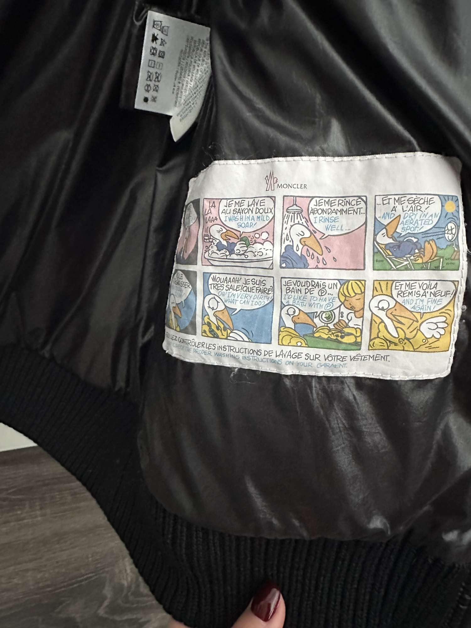 Moncler detská zimná bunda