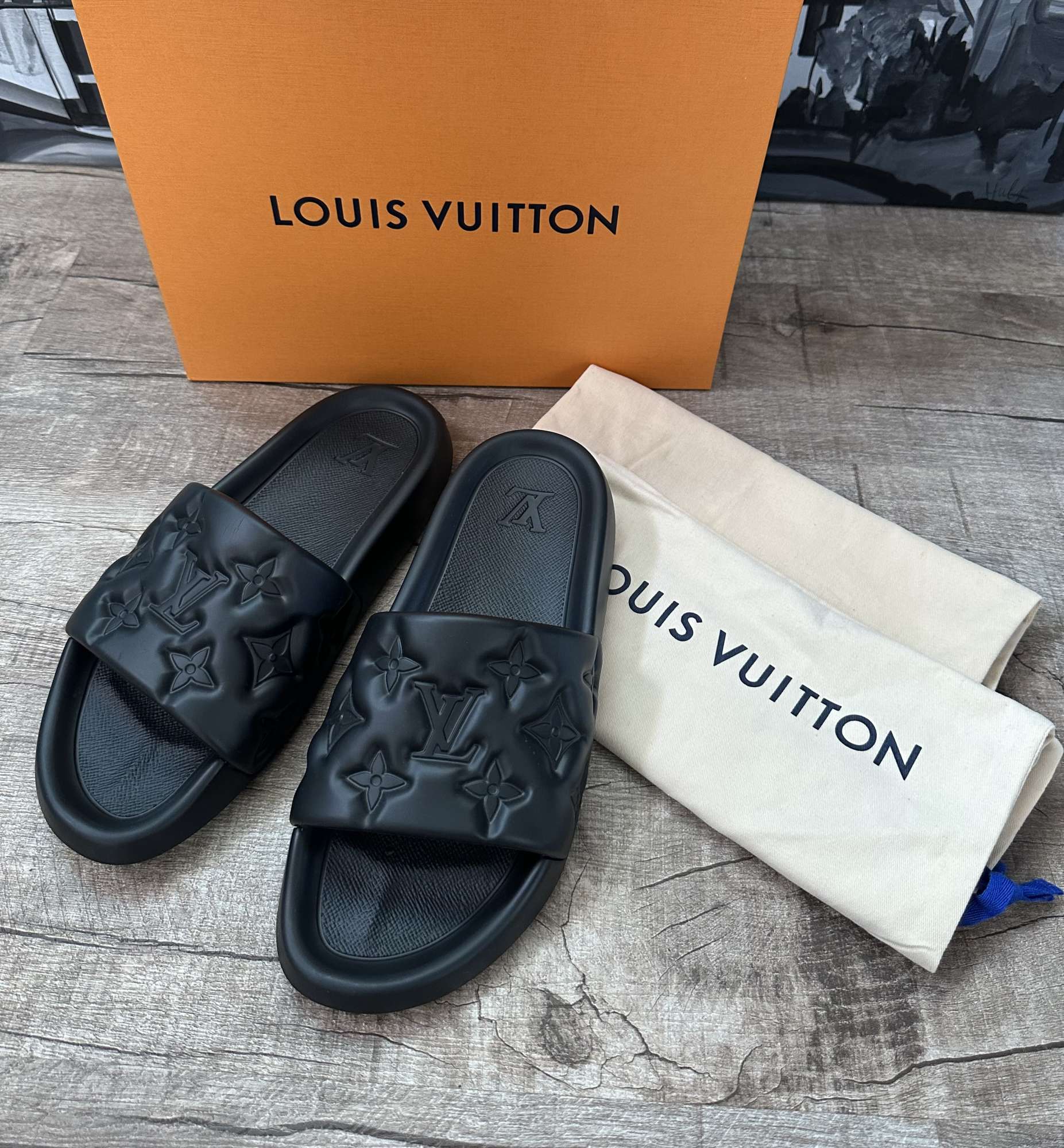 Louis Vuitton šľapky