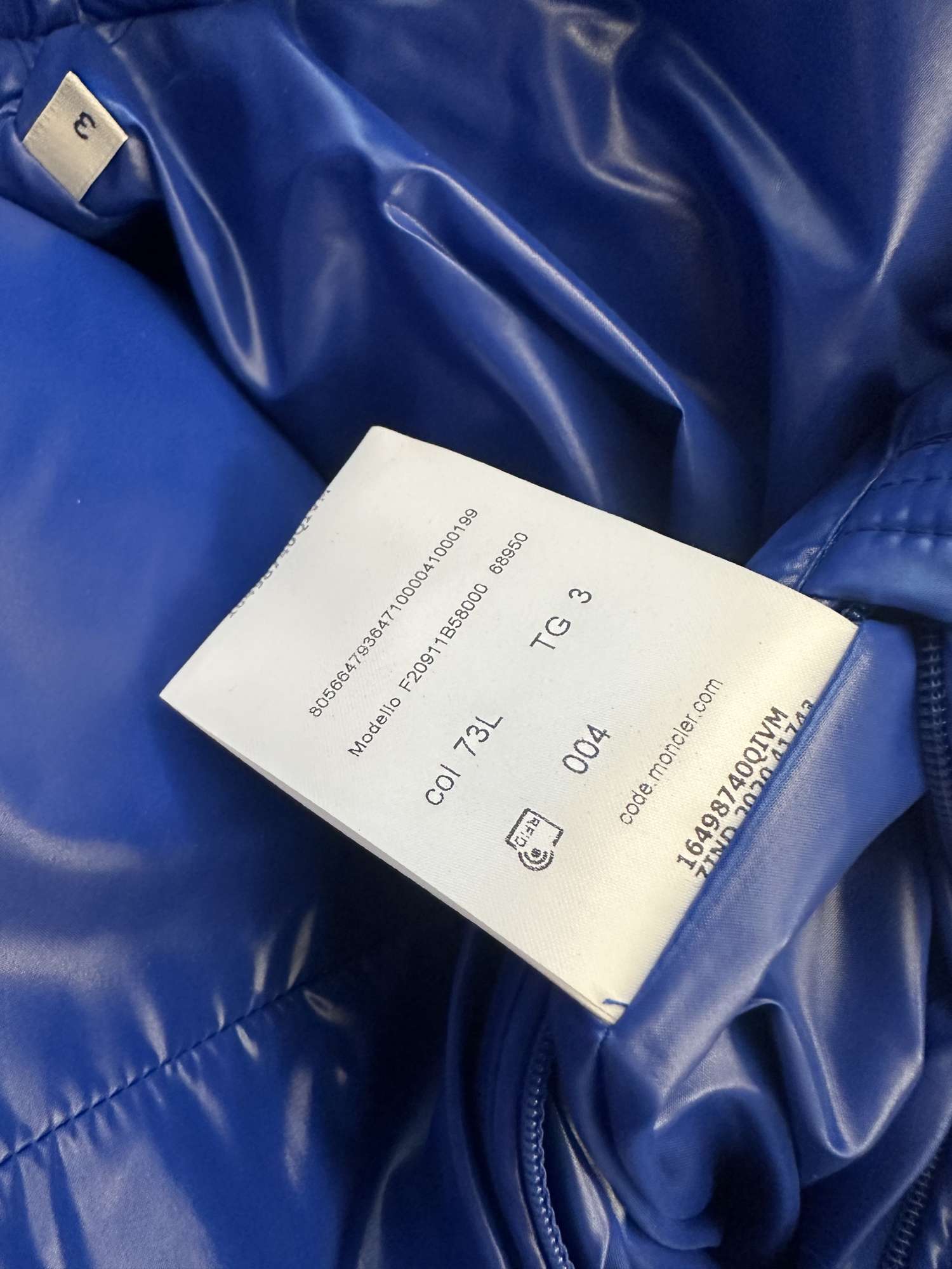 Moncler pánska bunda