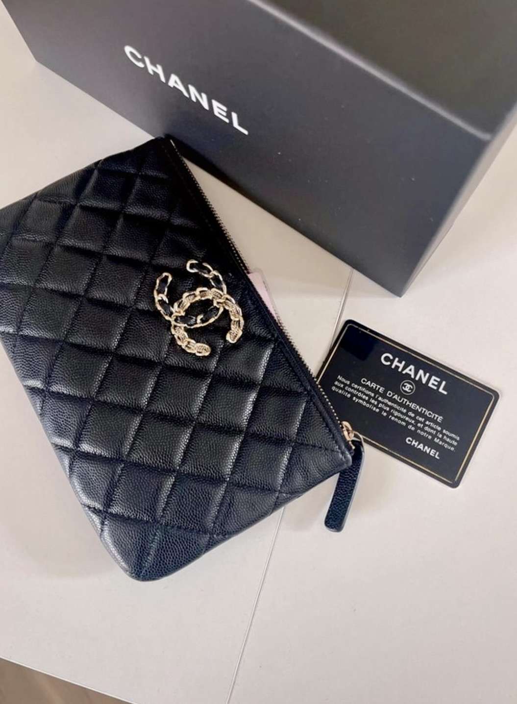 Chanel clutch