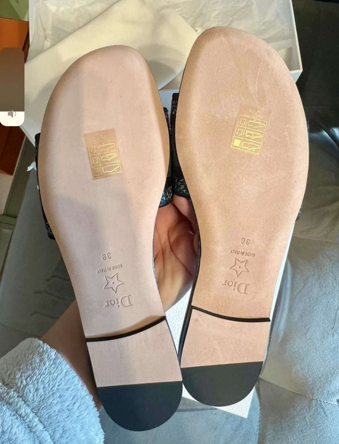 Dior šlapky