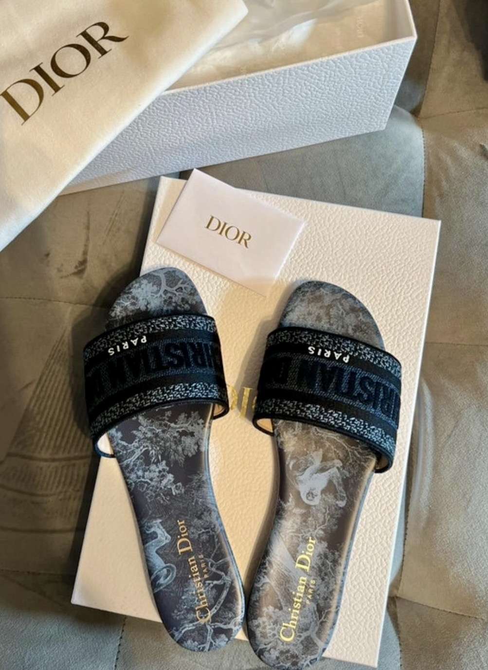 Dior šlapky